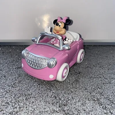 Disney Minnie Mouse Pink Car  Mickey Mouse Clubhouse Pull Back Car • £14.99