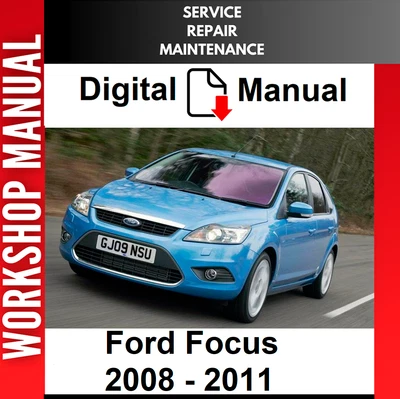 $8.99 • Buy Ford Focus 2008 2010 2011 Service Repair Workshop Manual
