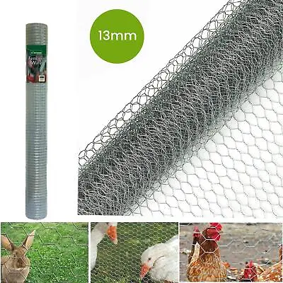 Wire Mesh Chicken Coop Aviary Fence Run Hutches Pet Rabbit Fencing Bird Garden • £9.95