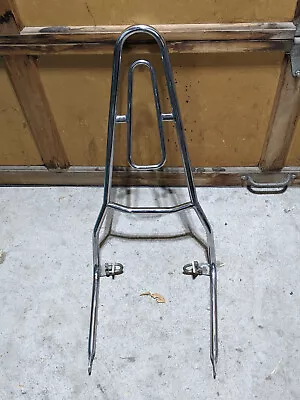 Vintage Sissy Bar Harley Chopper Motorcycle Old School • $250