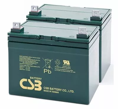 High-Capacity U1 Battery Set - 2 Pack 12V 39AH SLA AGM U1 Upgrade • $199.95