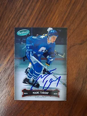 Marc Tardif Signed Autographed 2006 Parkhurst Card # 157 Nordiques • $4.99