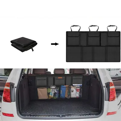 1x Car Trunk Organizer Backseat Hanging Organizer With 9 Pockets For SUV MPV Van • $16.99