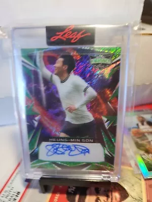 $59.99 • Buy 2023 Leaf Vibrance Green Prismatic Heung Min Son Auto #BA-SH1 #d 2/7