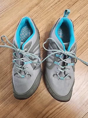 Merrell ProTerra Vim Sport Shoes J57254 Aluminum Gray Lace Up Womens 8.5 • $30.30