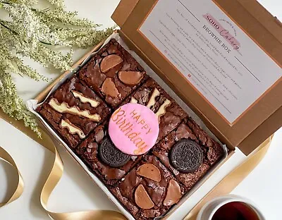 Luxury Letterbox BrowniesPostal BrowniesBirthday BrowniesChocolate Gift Box.. • £13.50