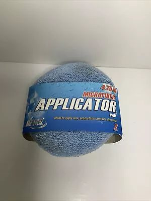 Auto Drive MICROFIBER APPLICATOR PADS Apply Waxes Protectants Tire Dressings 2Ct • $4.99