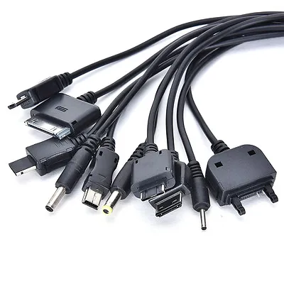 10in 1 USB Universal Multi-Function USB Charger Cable RTr Cell Phone *TM • £4.20