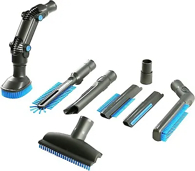 Tool Kit For SHARK Vacuum Cleaner Cleaning Set  Valeting Car Home 8 Attachments • £14.49