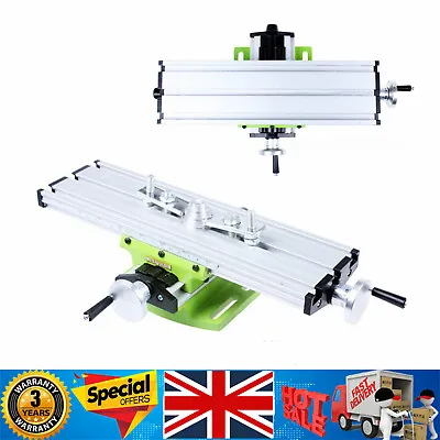 Multifunction Milling Working Table 2 Axis Cross Slide Compound For Bench Drill! • £25.92