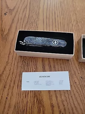 Victorinox Swiss Army Knife Spartan Black Topography - Marlboro Limited Edition • $39.95