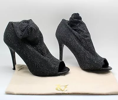 Vince Camuto VI-Rosabelle Black Embrd Mesh/Set LUX-stile Size 9M • $49.99