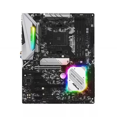 Asrock B450 Steel Legend AMD B450 Socket AM4 ATX • $226.71