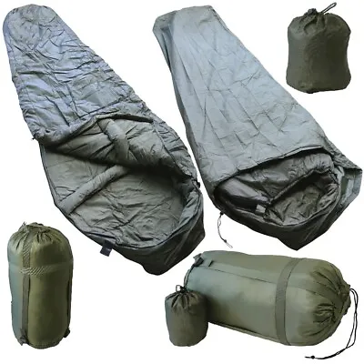 £28.95 • Buy NEW: KombatUK Military Army Olive Green Cadet Bivi Bag & Sleeping Bag System