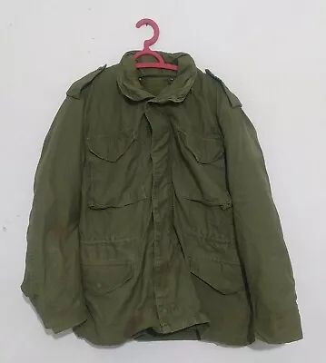 Vintage US Military Cold Weather Field Coat IDF Israel Army Zahal M65 W Liner • $199.99