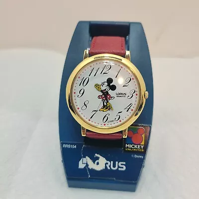 Lorus Minnie Mouse Big Dial Disney Watch Unworn 1 1/2  Face Analogue Quartz • $31.99