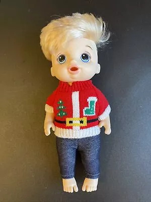 $8 • Buy 12  13” Doll Clothes Baby Alive Boy Luke Girl Santa Tree & Boot Sweater & Jeans