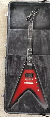 Epiphone Dave Mustaine Flying V Prophecy Electric W/Case - Aged Dark Red Burst • $1499