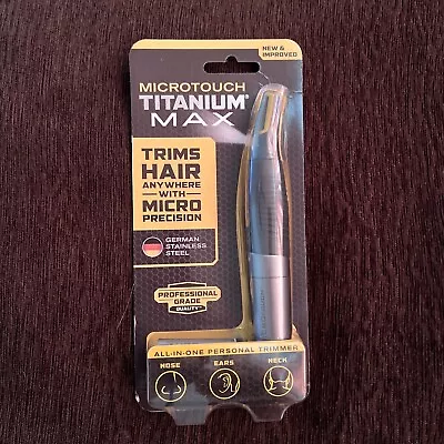 MicroTouch Titanium Max Micro-Precision All-In-One Personal Trimmer New • $8.50