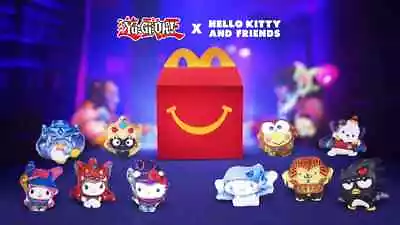 Yu-Gi-Oh! X Hello Kitty And Friends McDonalds Happy Meal Plushies /READ FOR DEAL • $30