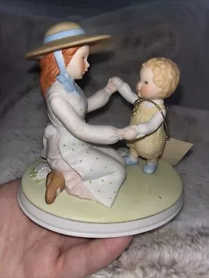 Vintage 1982 Holly Hobbie Figurine Mothers Miracles Hand Painted Porcelain 4.5   • $7