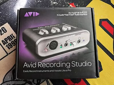 M-Audio Fast Track USB Audio Interface - Avid Recording Studio • £20