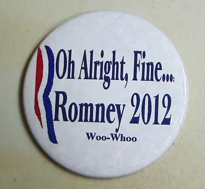 Mitt Romney 2012 Campaign Pin Button Political • $3.20