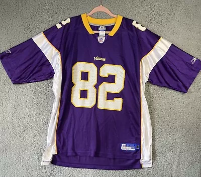 Troy Williamson Minnesota Vikings NFL Football Jersey Mens Size 2XL Reebok VTG • $25