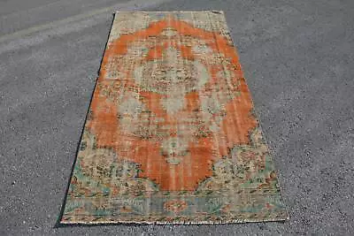 Turkish Rug Vintage Rug Boho Rug 4x8.4 Ft Area Rug Moroccan Rugs Floor Rug • $195.16