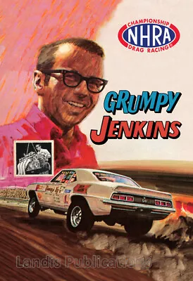 Grumpy Jenkins 1971 NHRA Drag Racing Poster • $19.95