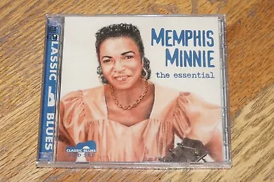 MEMPHIS MINNIE - Essential - 2 CD - Original Recording Remastered - New & Sealed • $15