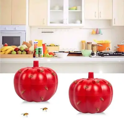 2X Fruit Fly Trap For Indoors Gnat Killer Traps Indoor Reusable Fly Catcher • $13.79
