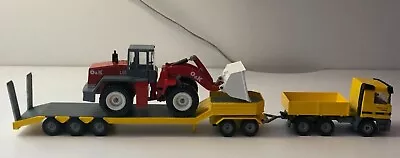 £31.02 • Buy Siku Diecast Mercedes-Benz Meyer & Co Low Loader And Wheel Loader