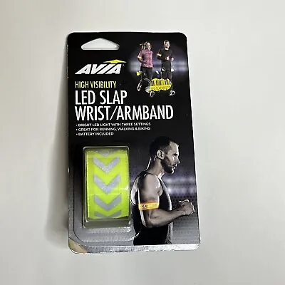 LED Slap Wrist Armband Light AVIA Night Running Walking Biking Jogging Glow New  • $9.99