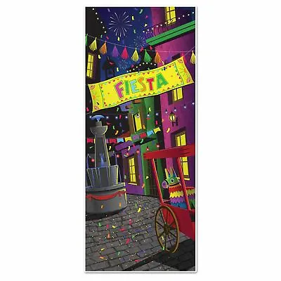 Mexican Fiesta Door Cover Mexican Party Decorations • £9.66