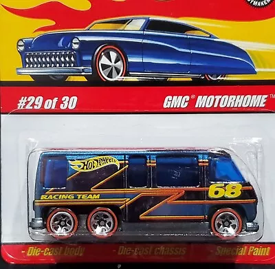 Hot Wheels GMC Motorhome Classics Car Racing Team #29 Of 30 Series 3 Blue • $9.99