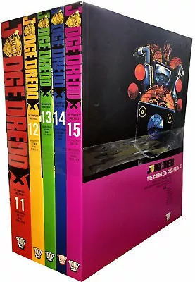 £47.99 • Buy Judge Dredd: Complete Case Files Volume 11-15 Collection 5 Books Set (Series 3) 