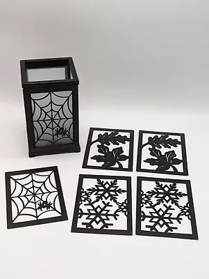 Partylite Change-O-Luminary Lantern Candle Halloween Fall Christmas  • $21.83