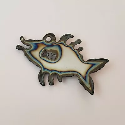 Vintage Brooch Fish Metal Retro Collectible Costume Jewelry Pin • $15