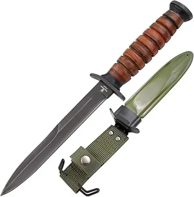 12  WWII M3 Tactical Dagger Army Trench Knife With Sheath • $34.99