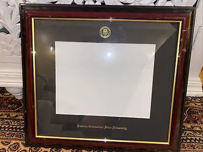 Eastern Connecticut State University Diploma Frame Degree ECSU Used • £38.57