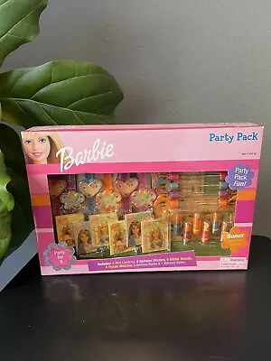 VTG Barbie Party Pack (Lipstick Sticker Wand Puzzle Watch Address BookGame) • $32
