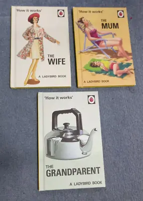 The Wife Grandparent & The Mum Comedy How It Works Ladybird Books • £3.49