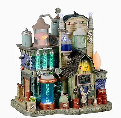 Lemax Spooky Town  Dr Gory’s Laboratory #25844 BNIB With Adaptor • $66.38