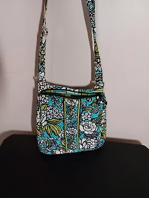 Vera Bradley Island Blooms Cotton Crossbody Bag • $20