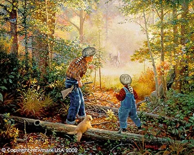 MARK KEATHLEY  King Of The Wild Frontier   24  X 20  SIGNED And Numbered Print • $109.99