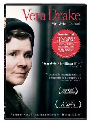 Vera Drake - DVD - GOOD • $3.57