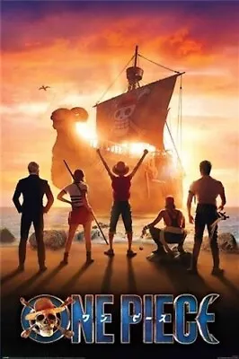 One Piece Live Action Set Sail POSTER 61x91cm NEW Monkey D Luffy Straw Hats Gang • $12.95