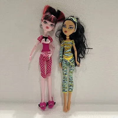 Monster High Dead Tired Cleo De Nile Doll EUC Lot Of 2 • $60