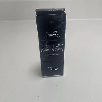 £18.99 • Buy Dior Diorskin FOREVER Undercover Foundation In 080 Ebony - 40ml DAMAGED BOX